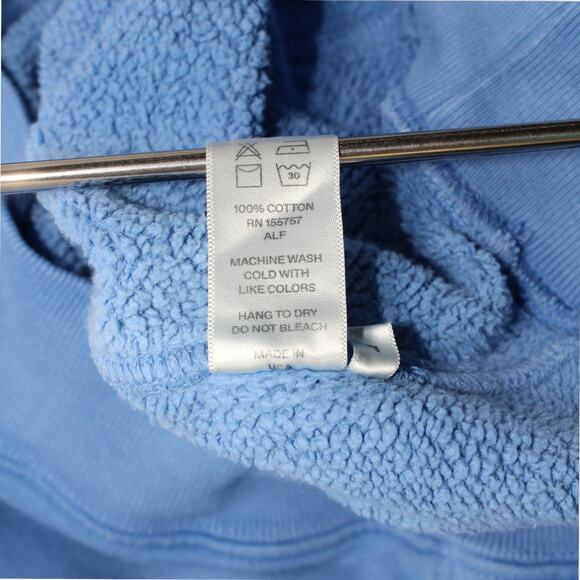 Large Madhappy x Nouns Crewneck Sweatshirt Blue GraphicPrint MadeInUSA - Picture 9 of 12